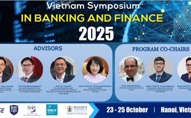 La Conferencia Internacional de Banca y Finanzas de Vietnam (VSBF) de 2025 tendra lugar a las 8:30 del 23 de octubre. Foto: BTC