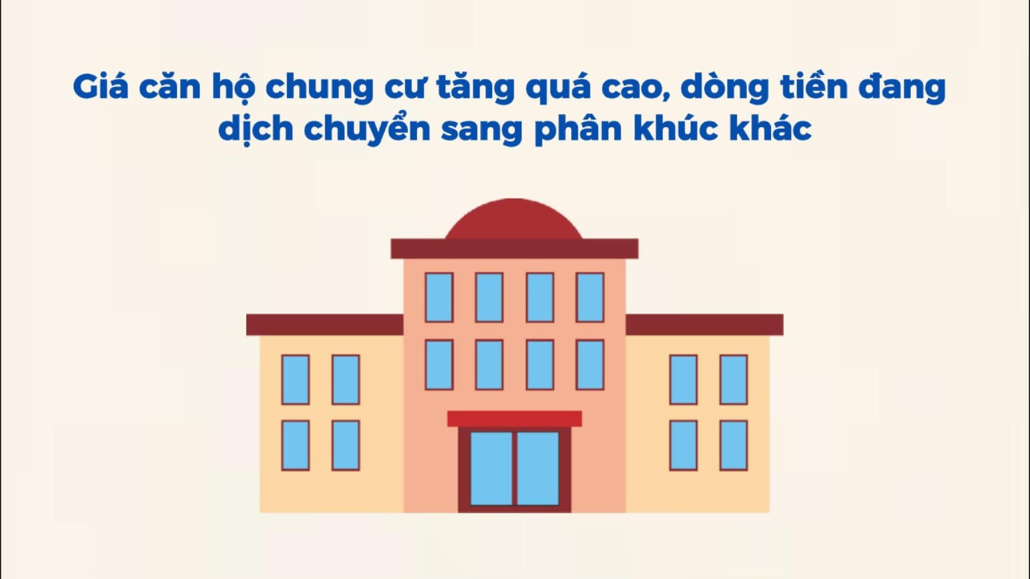 Apartment prices continue to climb, cash flow tends to shift to other segments. Photo: Thu Hang