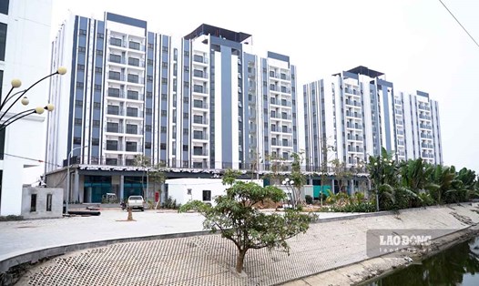 Dự án nhà ở xã hội Cát Tường Smart City (Bắc Ninh). Ảnh: Trần Tuấn