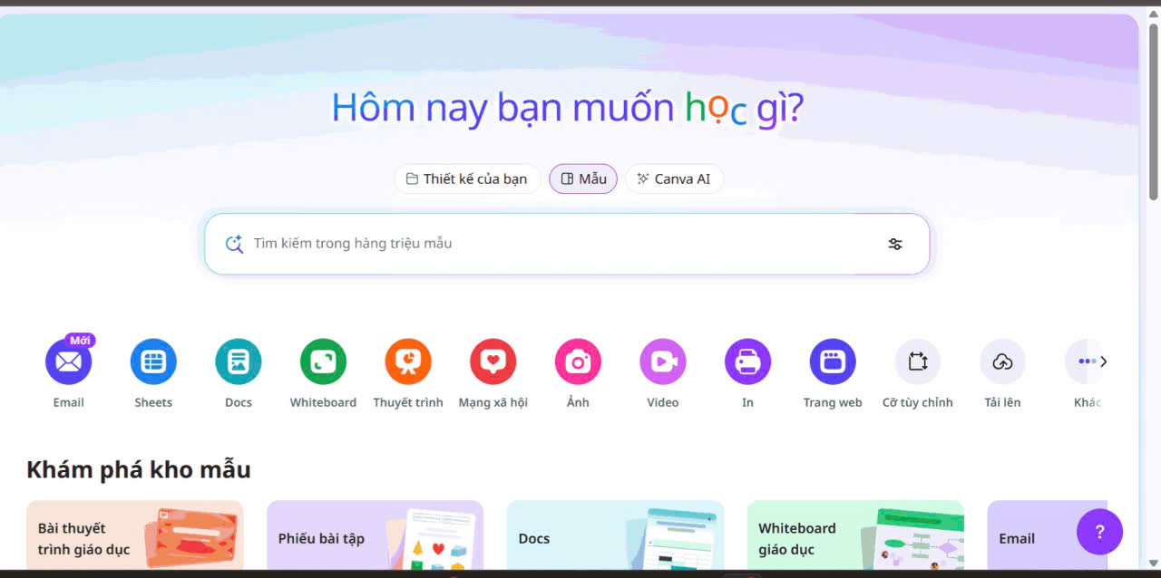 Hien tai, Canva va nhieu ung dung da duoc khac phuc su co. Anh: Chup man hinh