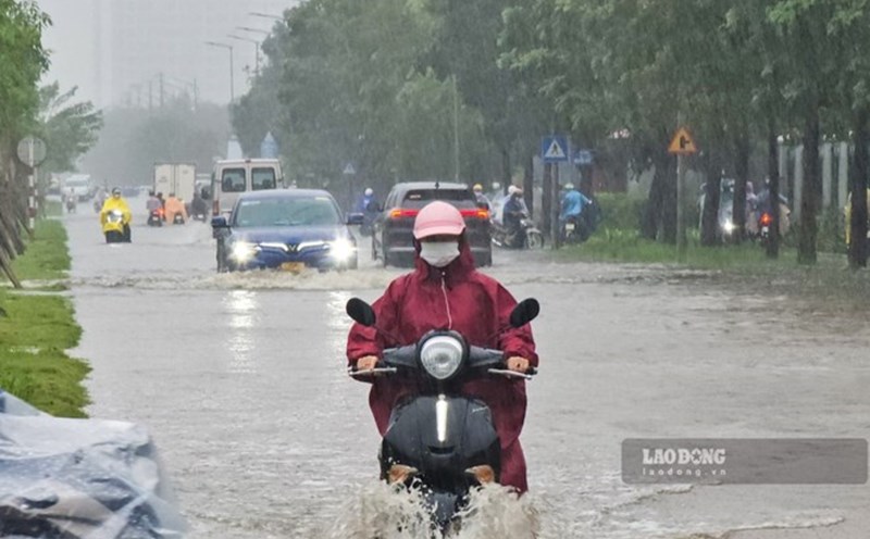 Weather forecast in the Central region: many places will have heavy to very heavy rain from tomorrow afternoon, October 22. Photo: Phuc Dat