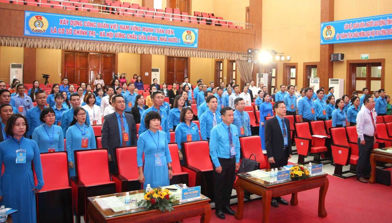 125 dai bieu du Dai hoi Cong doan phuong Nha Trang lan thu I, nhiem ky 2025-2030. Anh: Phuong Linh