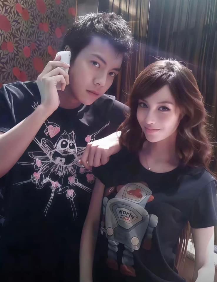Tran Vy Dinh tung hen ho voi Angelababy thoi moi vao nghe. Anh: chup tu Sohu