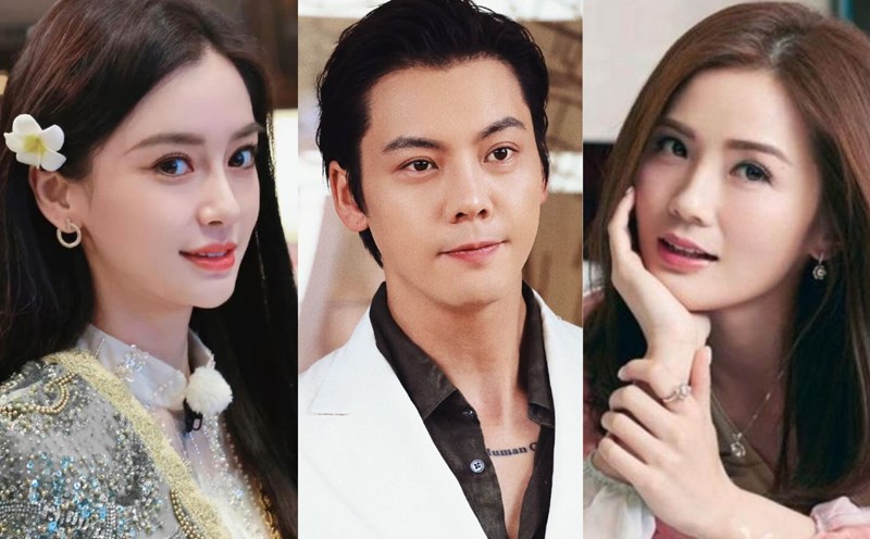 Tran Vy Dinh once dated Angelababy and Thai Trac Nghien. Photo: screenshot