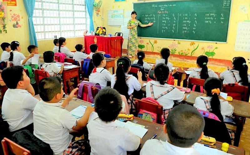 La demanda total de formacion de profesores de la provincia de Tay Ninh en 2025 es de 1.246 personas. Foto: Duy Minh