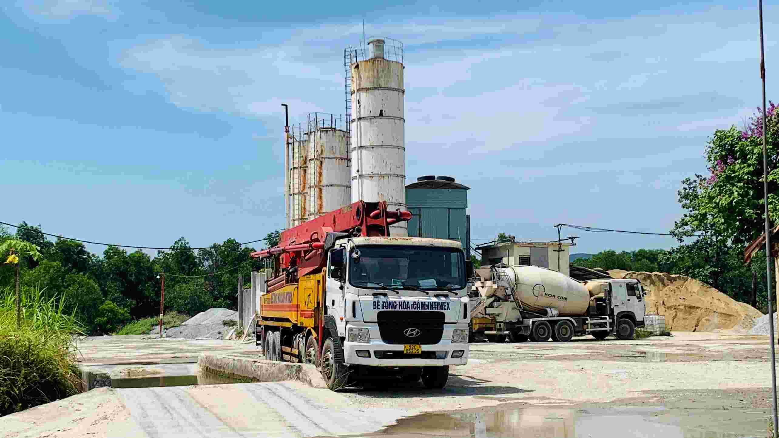 Most of the infrastructure of industrial clusters in Da Nang is not yet complete, only attracting small-scale projects. Photo: Nguyen Hoang