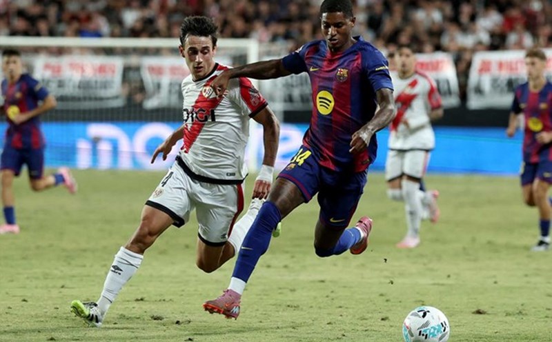 Marcus Rashford is gradually adapting well to Barcelona. Photo: AFP