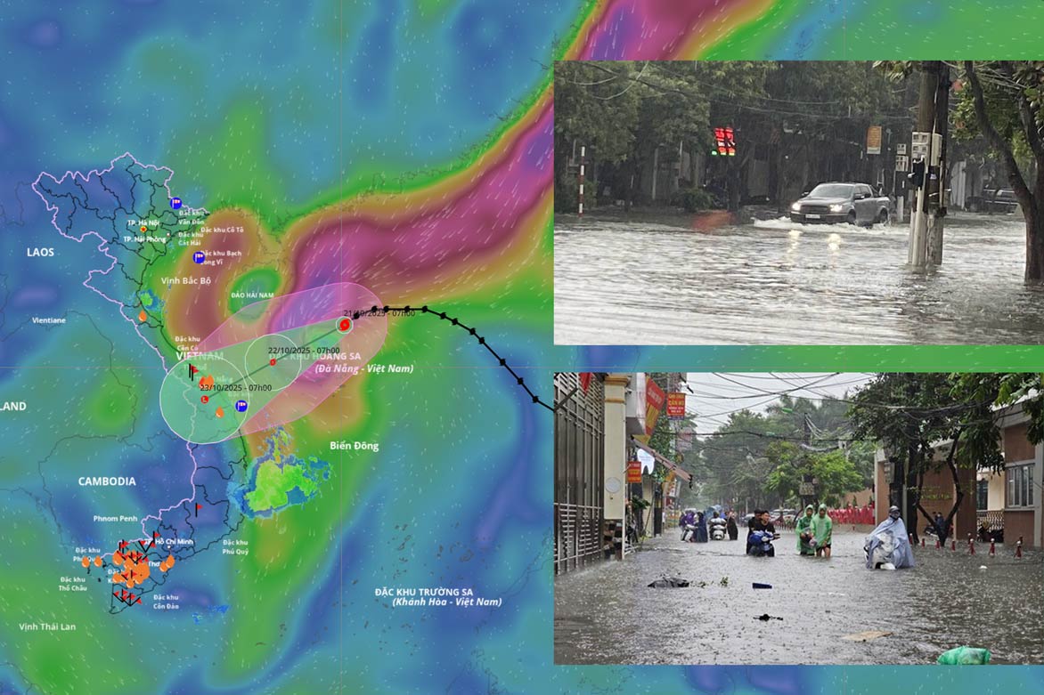 In 2 days, storm No. 12 will make landfall, forecast area of landfall