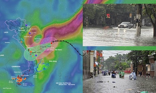 2 ngày nữa, bão số 12 đi vào đất liền, dự báo khu vực bão đổ bộ