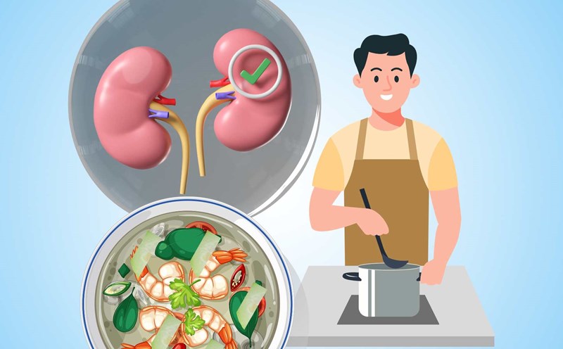 This easy-to-make soup is a powerful detox drug. Graphic photo: Hoang Loc