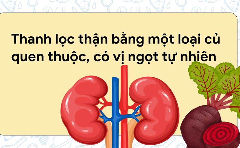 Refining the kidneys with amaranth is very good for health. Graphic photo: Huong Son