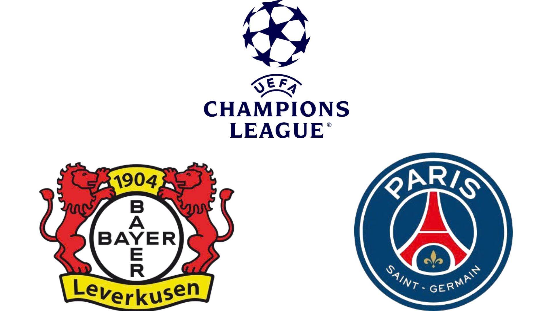 El Bayer Leverkusen se enfrenta al PSG en la Liga de Campeones. Grafico: Van An