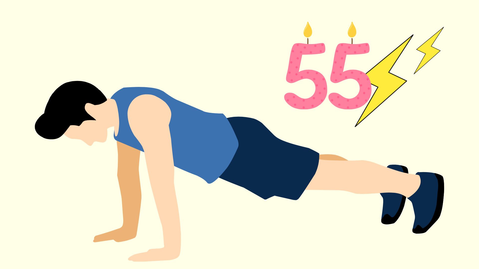 腕立て伏せは筋力を維持するのに役立つ運動です。グラフィック: タン・タン