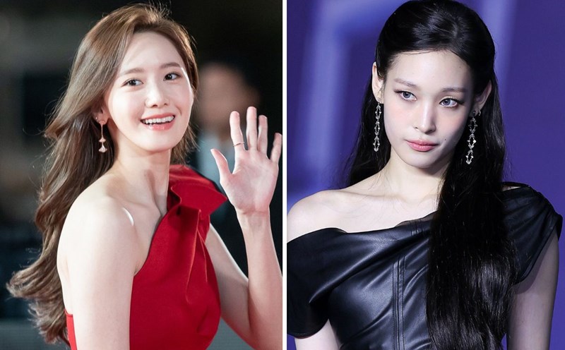 YoonA (SNSD) and Annie (Allday Project). Photo: SM/The Black Label