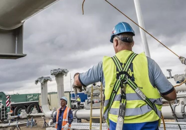Nord Stream 2 pipeline under construction. Photo: Nord Stream 2