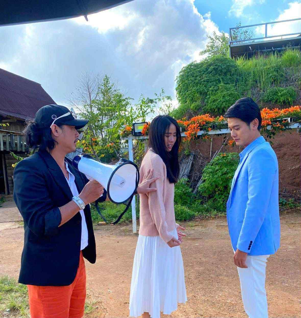 Dan sao trong phim Goc khuat. Anh: Doan phim.