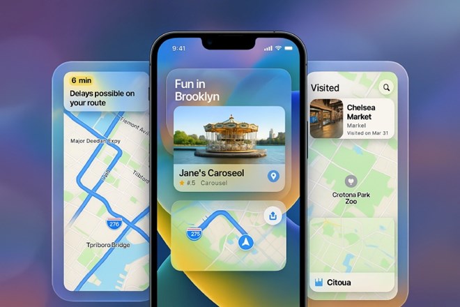 The Visited Location feature on Apple Maps silently saves the location history of iPhone users, raising concerns about personal privacy. Graphics: Quang Minh