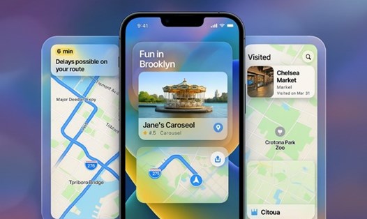 Tính năng “Địa điểm đã ghé thăm” trên Apple Maps âm thầm lưu lại lịch sử vị trí của người dùng iPhone, làm dấy lên lo ngại về quyền riêng tư cá nhân. Đồ họa: Quang Minh
