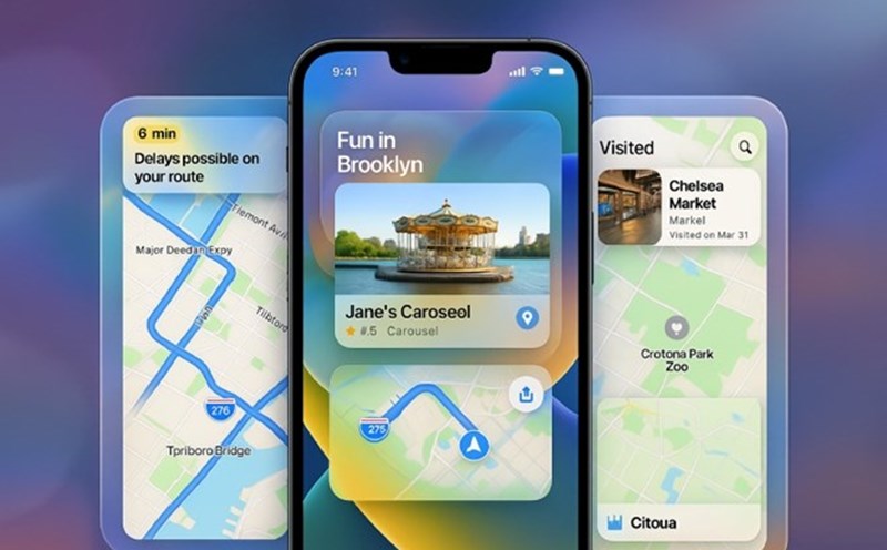 The Visited Location feature on Apple Maps silently saves the location history of iPhone users, raising concerns about personal privacy. Graphics: Quang Minh