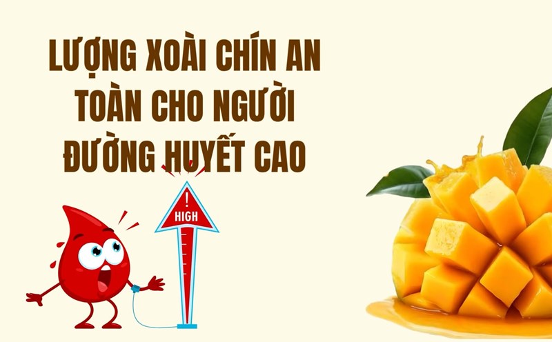 Ripe mangoes are safe for people with high blood sugar