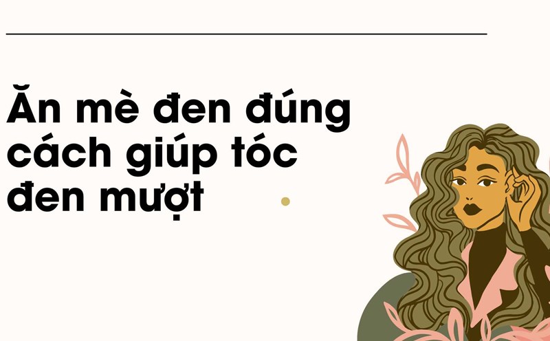 Black caterpillars are often used to support rapid, strong and smooth hair growth. Graphic photo: Huong Son