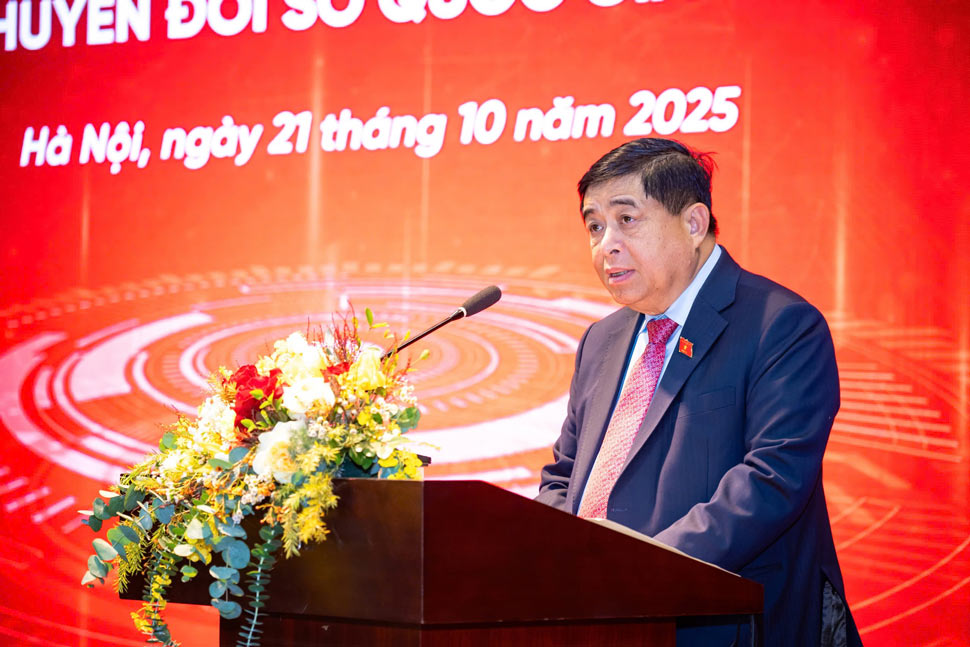 Pho Thu tuong Nguyen Chi Dung phat bieu tai