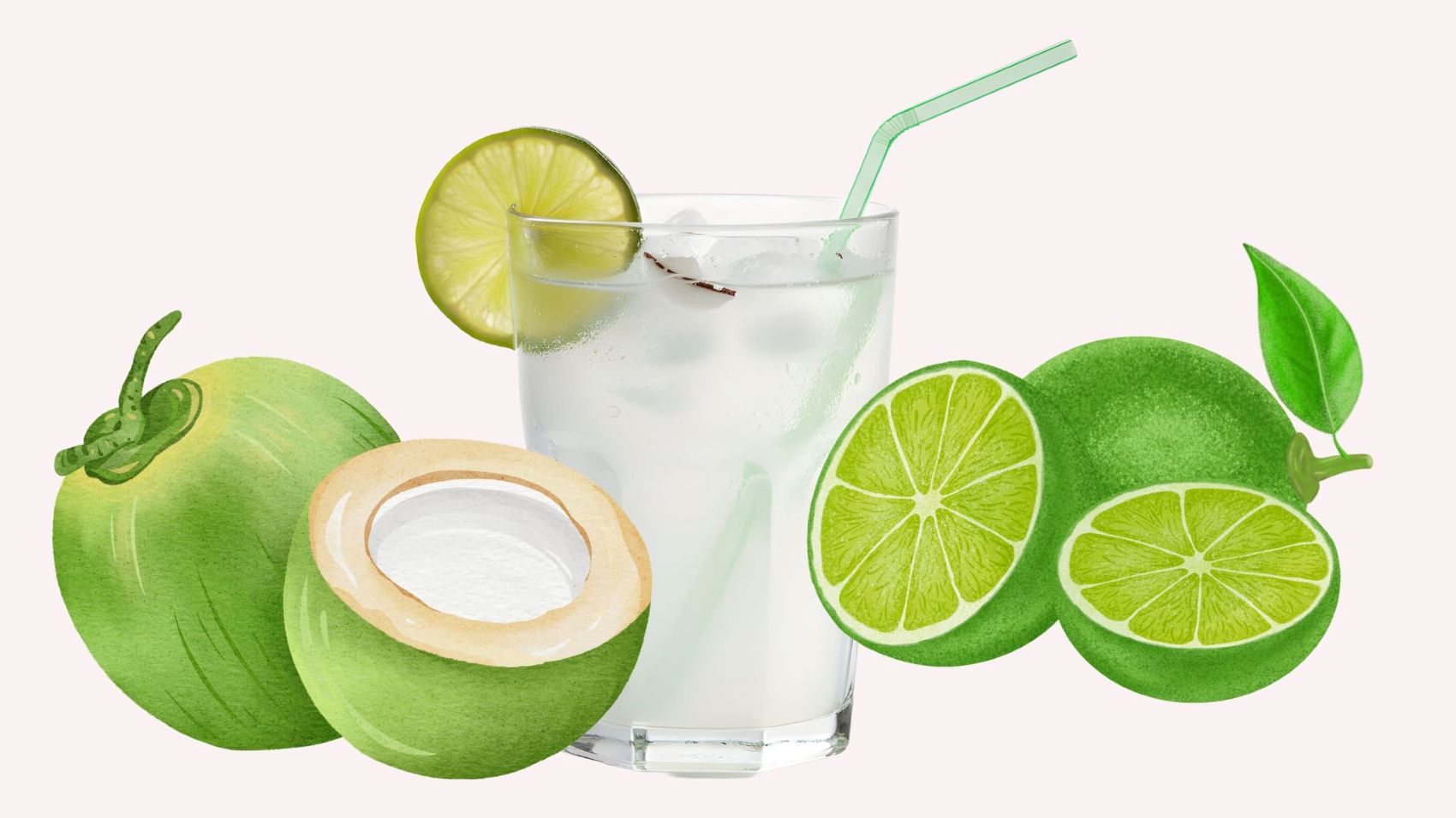 Coconut lemon water has many health benefits. Graphics: Thanh Thanh