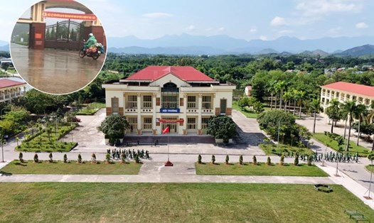 Nhiều sinh viên tại Trung tâm Giáo dục Quốc phòng và An ninh - Đại học Thái Nguyên nghi bị ngộ độc thực phẩm. Ảnh: Nhóm PV