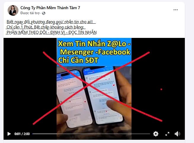 Người dùng Hưng Yên cần cảnh giác trước app kiểm soát bạn đời trên mạng