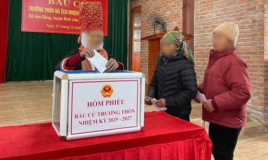 Thông tin về bầu cử trưởng thôn, bản, khu phố nhận được nhiều sự quan tâm của bạn đọc. Ảnh: Quangninh.gov.vn