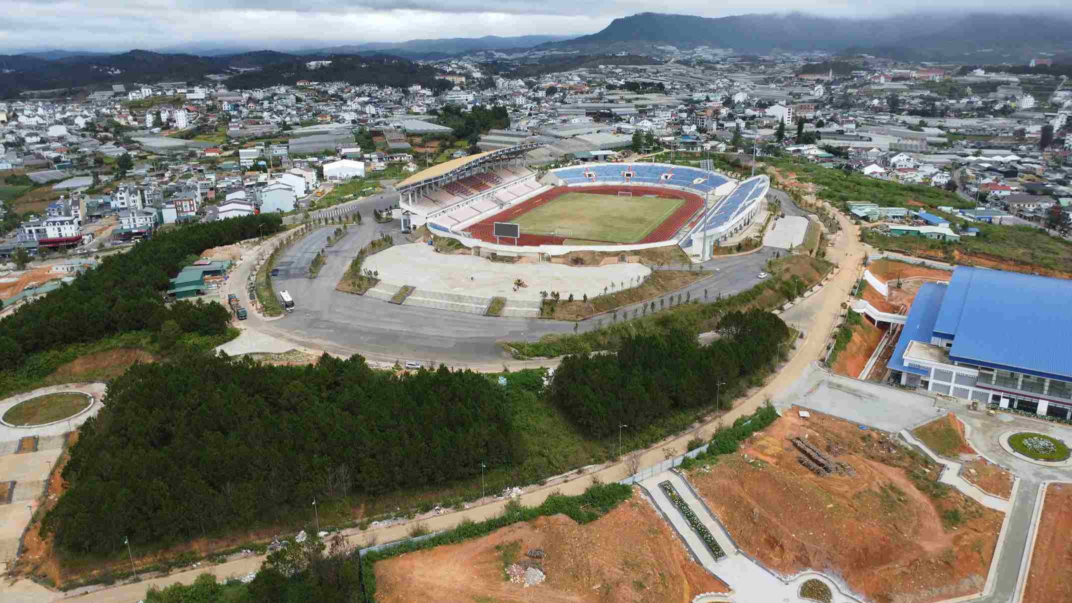 ダラット・スタジアム（ラムドン）は2023年から使用開始予定 写真：Phuc Khanh