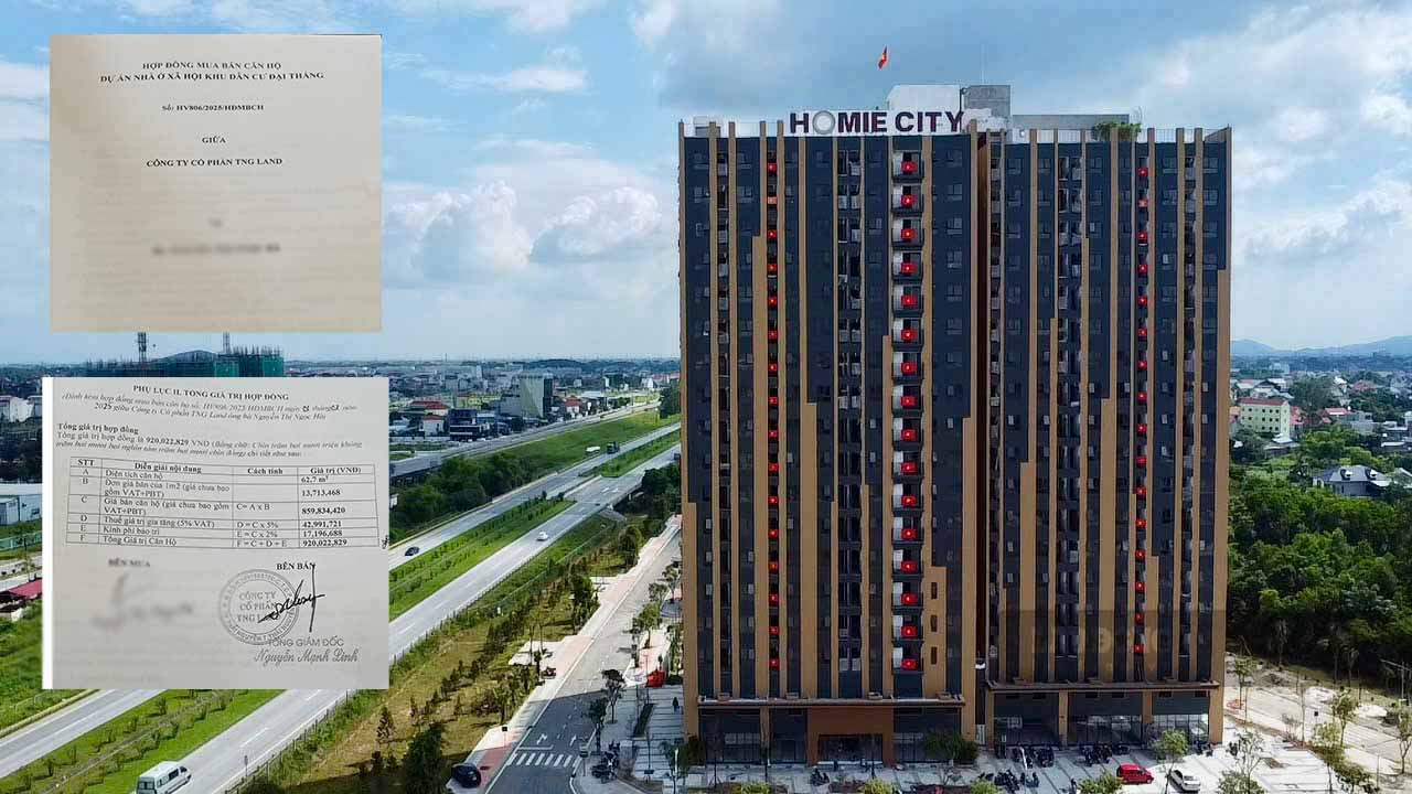 Nhiều căn hộ nhà ở xã hội Homie City tại khu dân cư Đại Thắng (phường Phổ Yên, Thái Nguyên) dù chưa bàn giao nhưng đã được giao bán với giá chênh lệch hàng trăm triệu đồng. Ảnh: Nhóm PV.