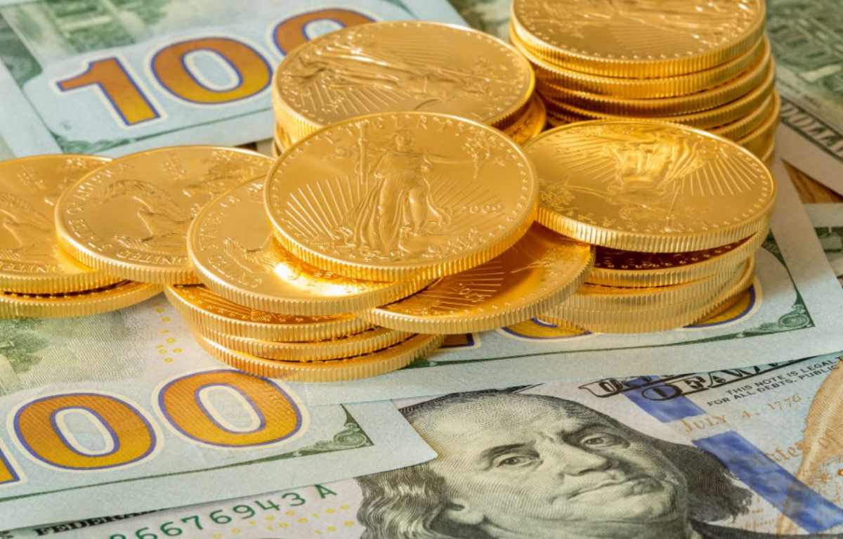 According to Goldprice statistics, world gold prices have increased by more than 600 USD/ounce in just the past 30 days. Photo: Forex
