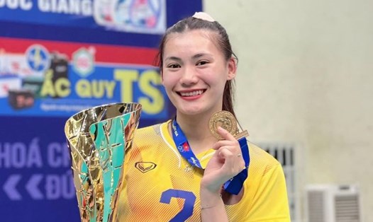 Cầu thủ Vi Thị Yến Nhi. Ảnh nhân vật cung cấp