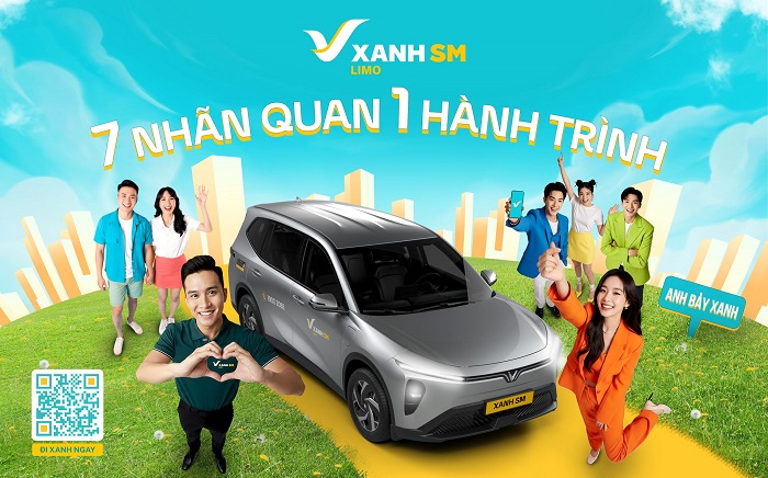 Anh: Dich vu Xanh SM Limo ra mat tai Ha Noi va TP. Ho Chi Minh tu ngay 21.10.2025