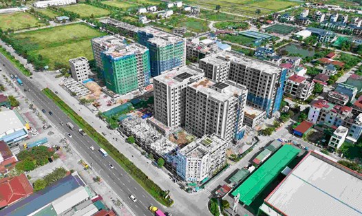 Dự án nhà ở xã hội Tùng Bách (phường Phương Liễu, tỉnh Bắc Ninh). Ảnh: Sở Xây dựng Bắc Ninh