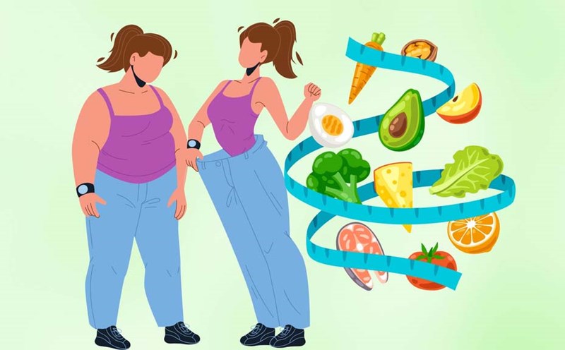 Plan to get rid of excess fat, effectively reduce waist circumference in one month