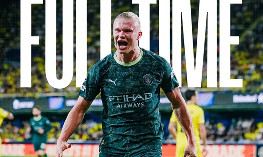 Haaland thể hiện phong độ ghi bàn ấn tượng trong màu áo Man City. Ảnh: Man City