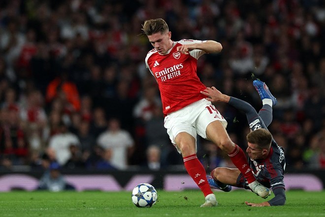 Viktor Gyokeres is confident that he will score more goals for Arsenal in the coming time. Photo: AFP