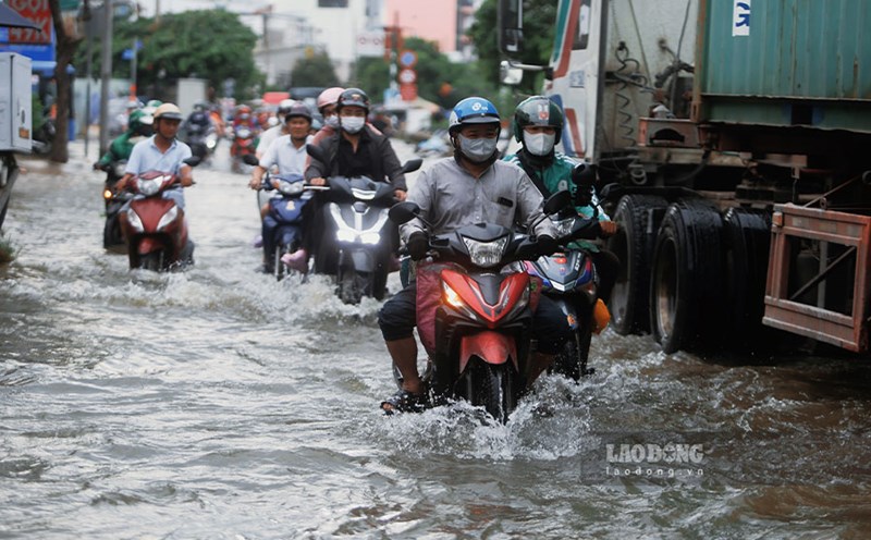 Ho Chi Minh City deploys proactive plans to respond to storm No. 12. Photo: Viet Anh