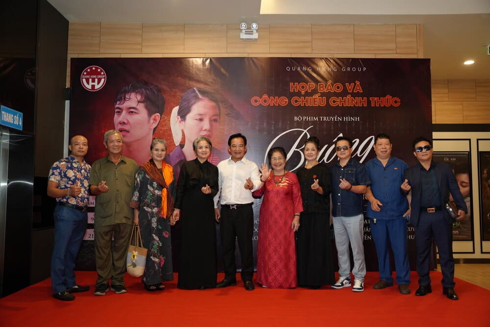 The veteran artists gathered together in the TV series "Buong". Photo: Provided by the manufacturer
