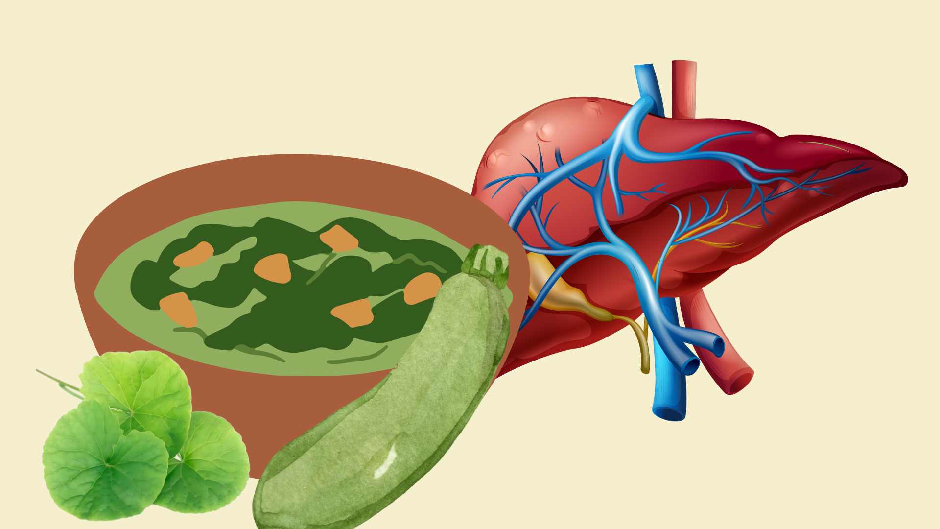 Supplementing foods rich in antioxidants and vitamins can help detoxify the liver effectively. Graphic photo: Huong Giang