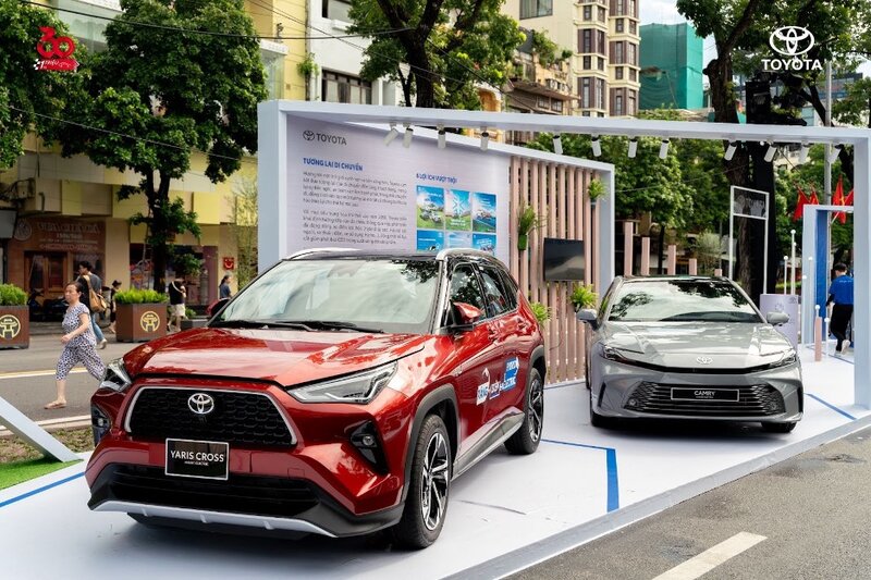 Toyota se san xuat xe HEV tai Viet Nam trong tuong lai gan. Anh Toyota Viet Nam