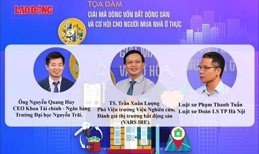 Tọa đàm “Giải mã dòng vốn bất động sản và cơ hội cho người mua nhà ở thực” sẽ diễn ra chiều nay 22.10. Ảnh: Phan Anh