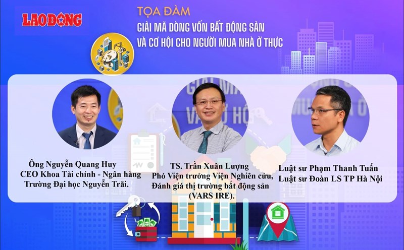 The seminar " decoding real estate capital flows and opportunities for real home buyers" will take place this afternoon, October 22. Photo: Phan Anh