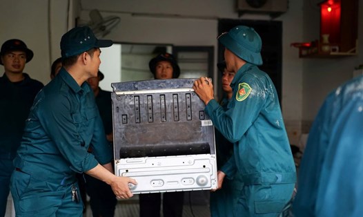 Đà Nẵng kích hoạt cao nhất ứng phó bão số 12, 91 điểm có nguy cơ sạt lở. Ảnh: Trần Thi