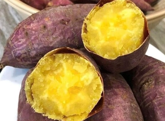 Sweet potatoes, a rich source of vitamin A from food. Photo: Kieu Vu