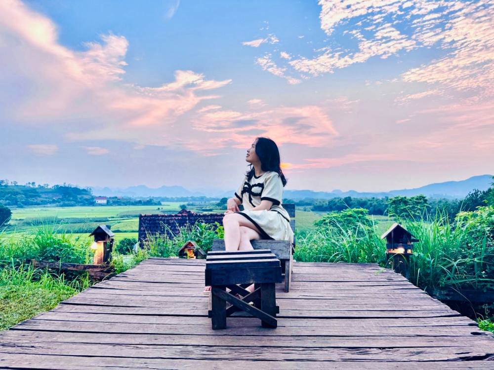 Quan co nhieu goc dep de du khach chup anh. 