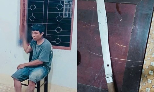 Đối tượng Toai bị Công an xã Phú Túc (Gia Lai) bắt giữ. Ảnh: Công an