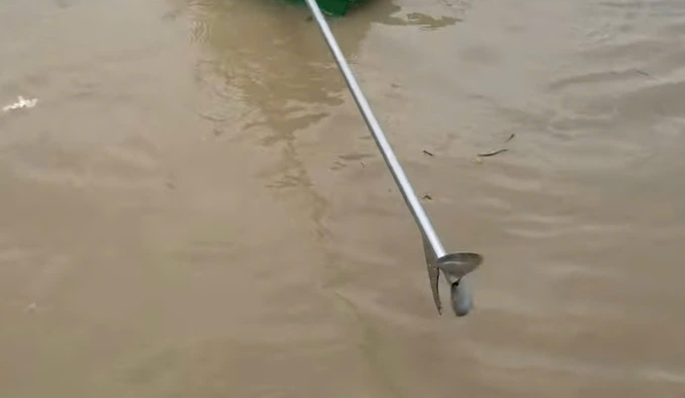 Chân vịt của tàu cá. Ảnh minh họa